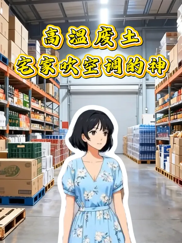 高温废土：宅家吹空调的神动态漫画